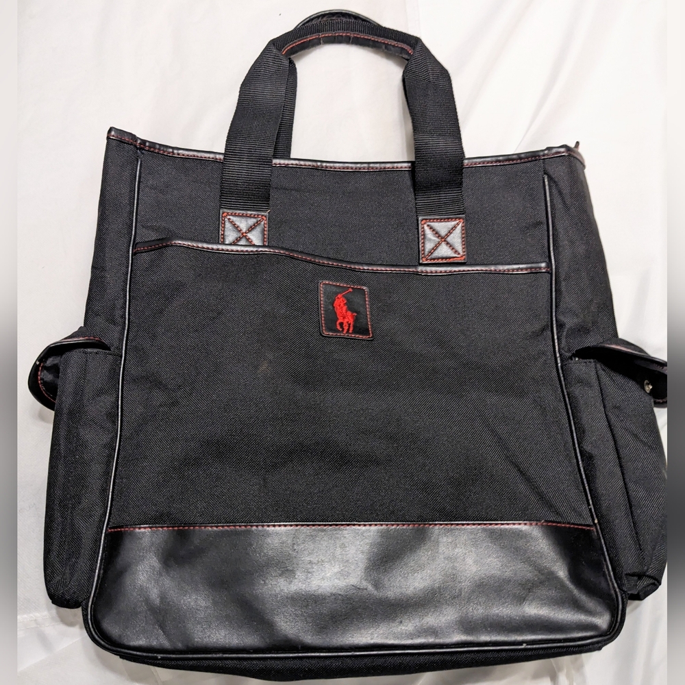 Ralph Lauren Fragrances Perfume Tote/Messenger Bag With Full Zip Closure